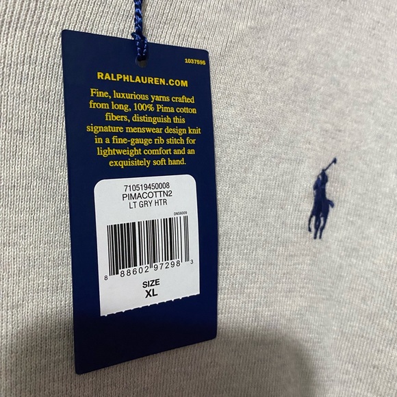 Polo Ralph Lauren V-Neck Sweater XL - Picture 2 of 4